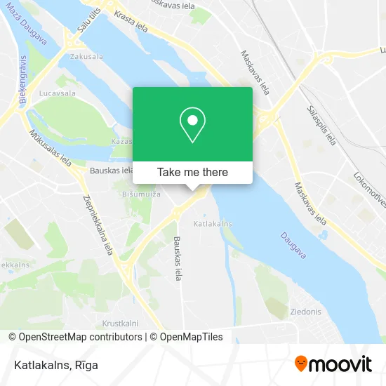 Карта Katlakalns