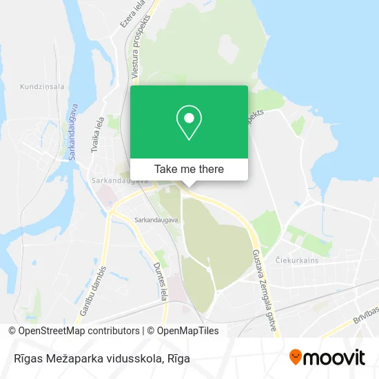 Rīgas Mežaparka vidusskola map