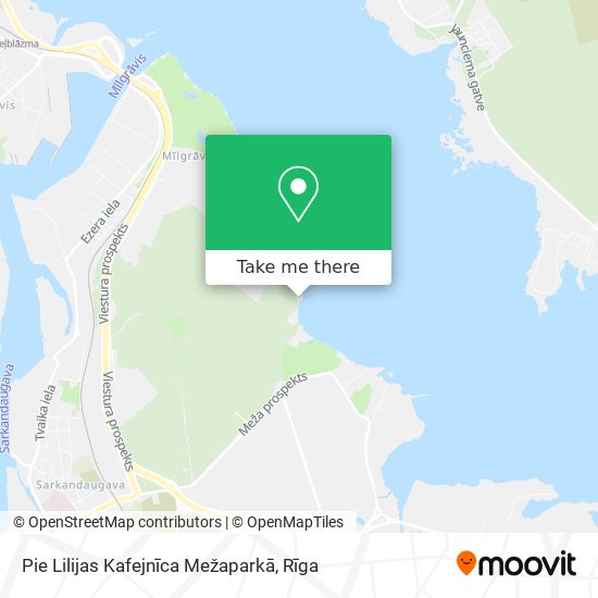 Pie Lilijas Kafejnīca Mežaparkā map
