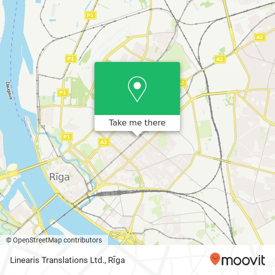 Linearis Translations Ltd. map