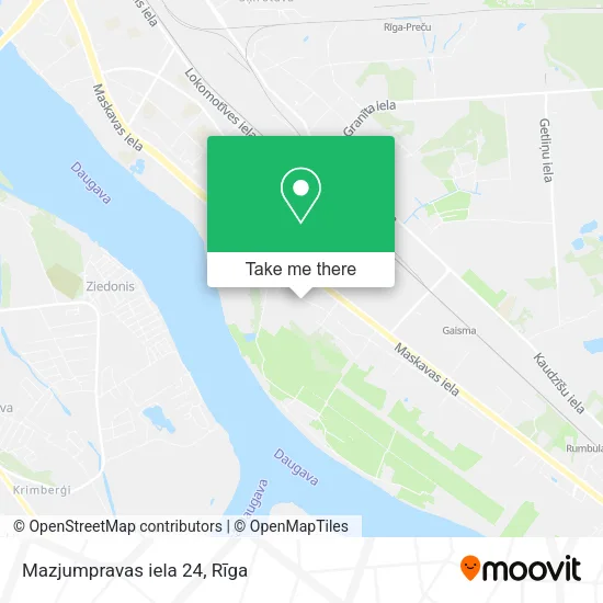Карта Mazjumpravas iela 24