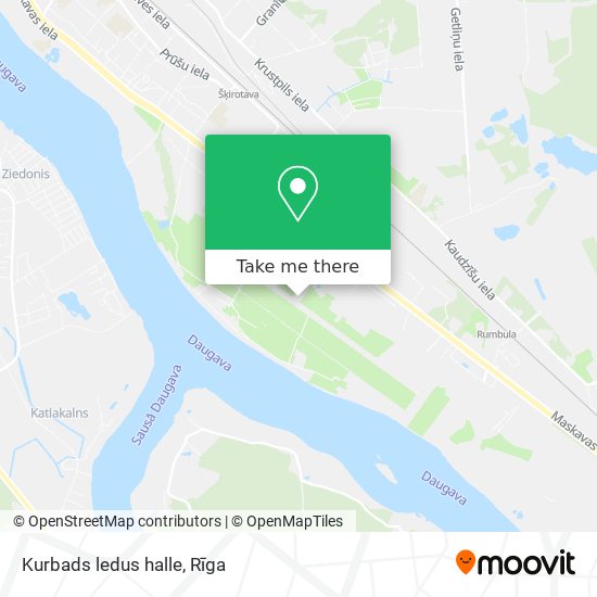 Kurbads ledus halle map