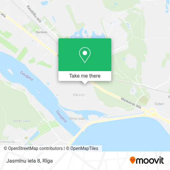 Карта Jasmīnu iela 8