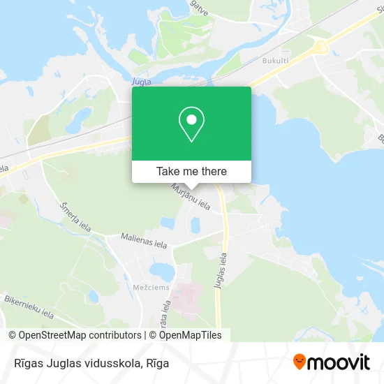Rīgas Juglas vidusskola map