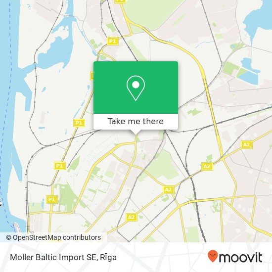 Moller Baltic Import SE map