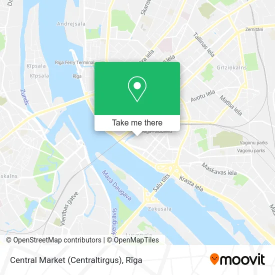 Central Market (Centraltirgus) map