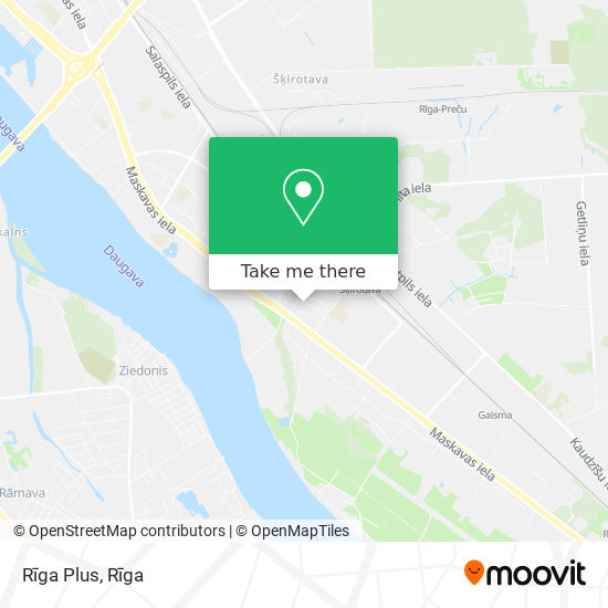 Карта Rīga Plus