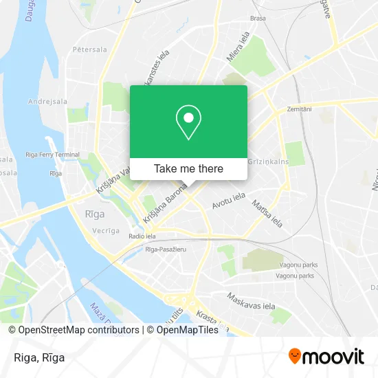 Карта Riga