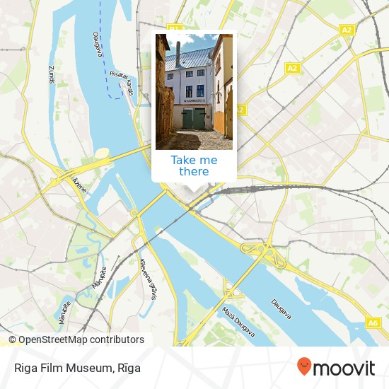 Riga Film Museum map