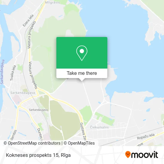 Kokneses prospekts 15 map