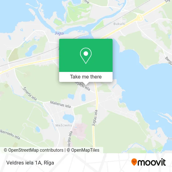 Veldres iela 1A map