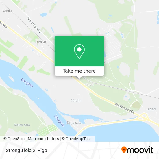 Карта Strengu iela 2
