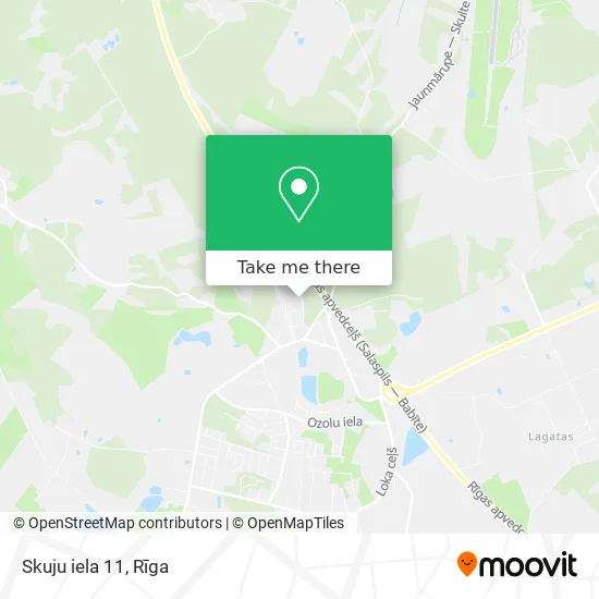 Карта Skuju iela 11