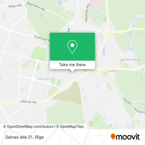 Salnas iela 21 map