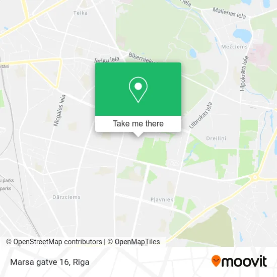 Карта Marsa gatve 16