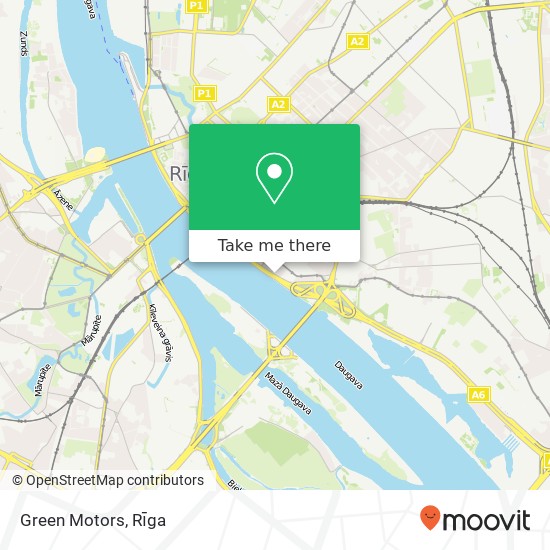 Карта Green Motors