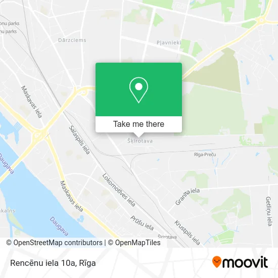 Карта Rencēnu iela 10a