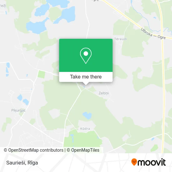 Карта Saurieši