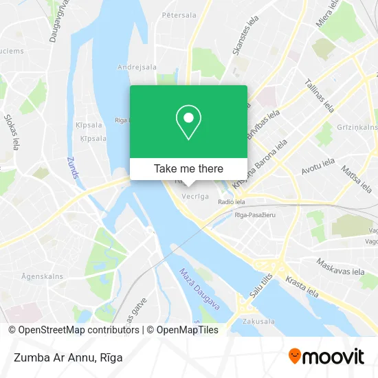Карта Zumba Ar Annu