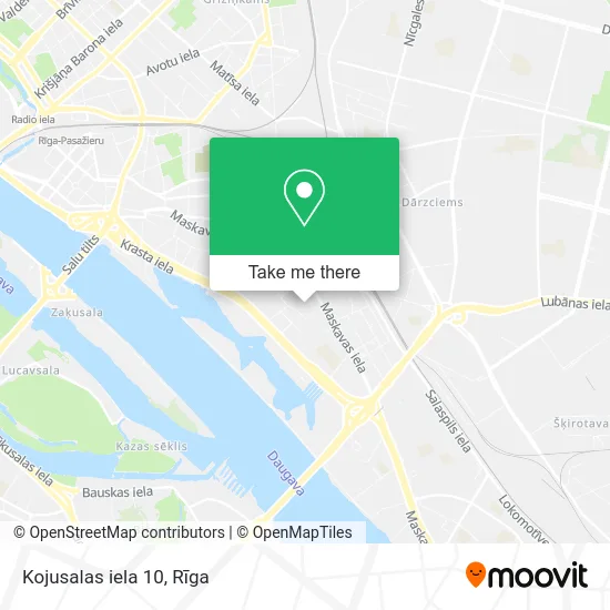 Карта Kojusalas iela 10