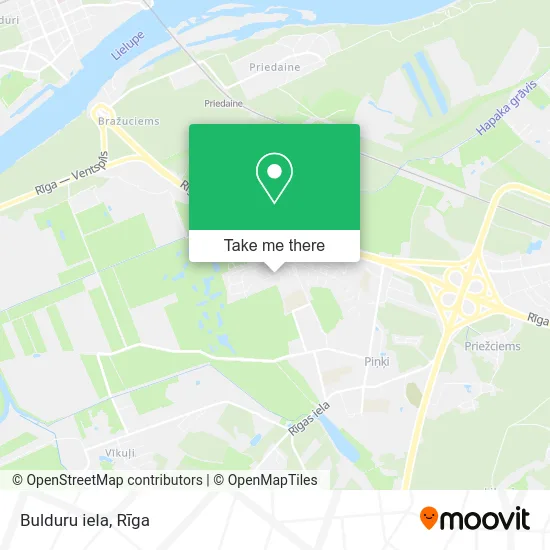 Карта Bulduru iela