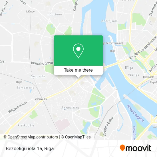 Bezdelīgu iela 1a map