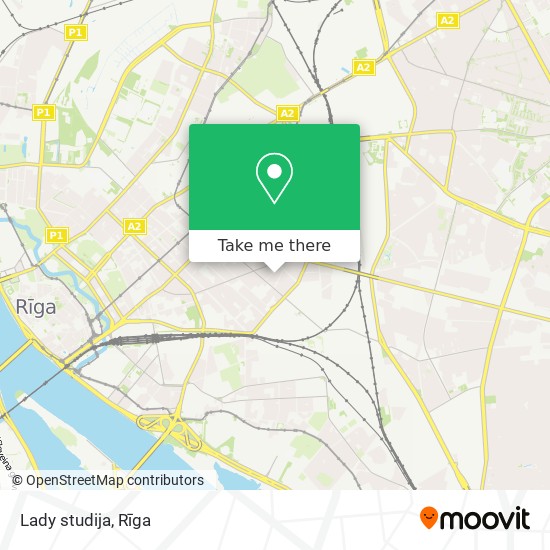 Lady studija map