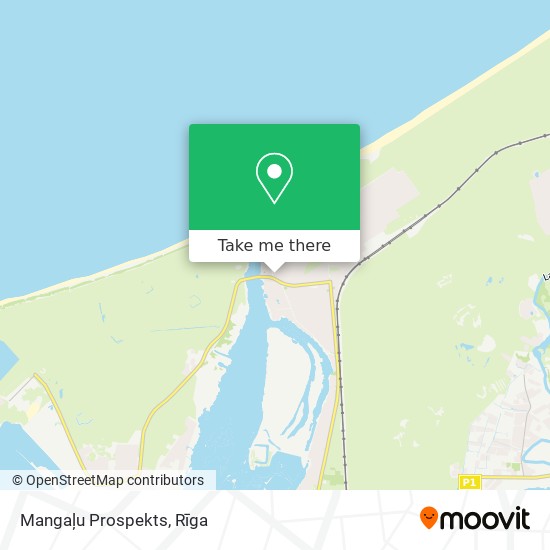Mangaļu Prospekts map