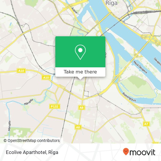 Ecolive Aparthotel map