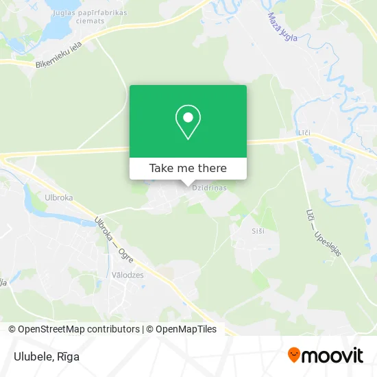 Карта Ulubele