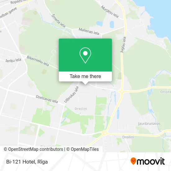 Карта Bi-121 Hotel