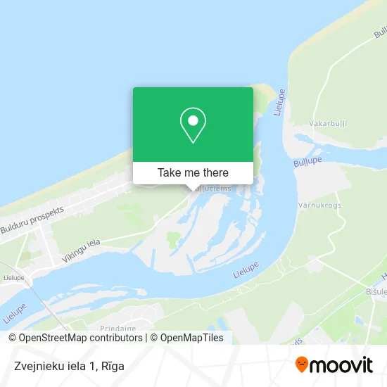 Карта Zvejnieku iela 1