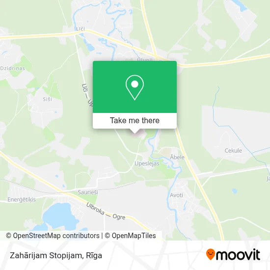 Zahārijam Stopijam map