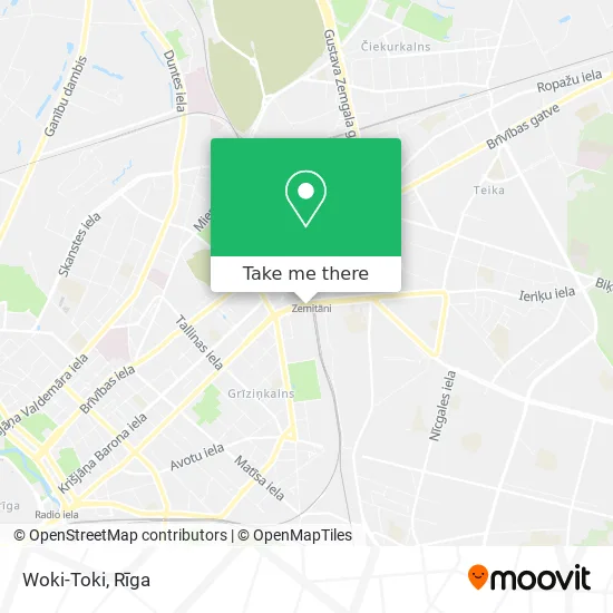 Карта Woki-Toki