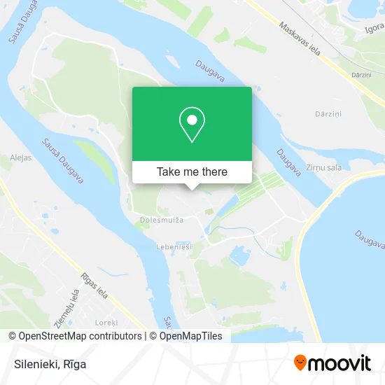 Карта Silenieki