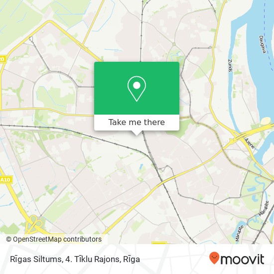 Rīgas Siltums, 4. Tīklu Rajons map