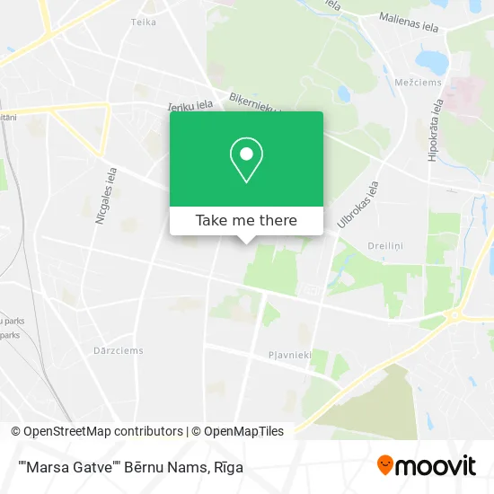 "Marsa Gatve" Bērnu Nams map