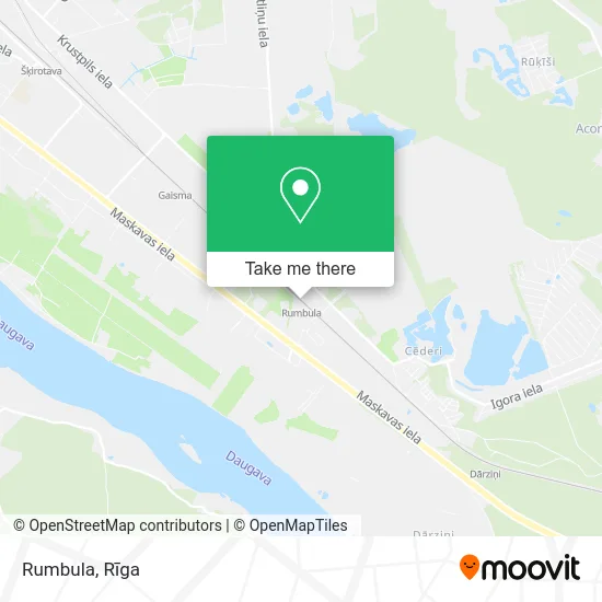Карта Rumbula