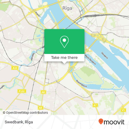 Swedbank map