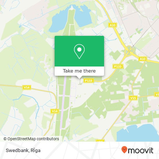 Карта Swedbank