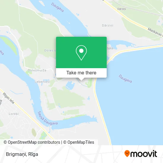 Карта Brigmaņi