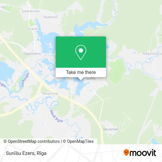 Sunīšu Ezers map