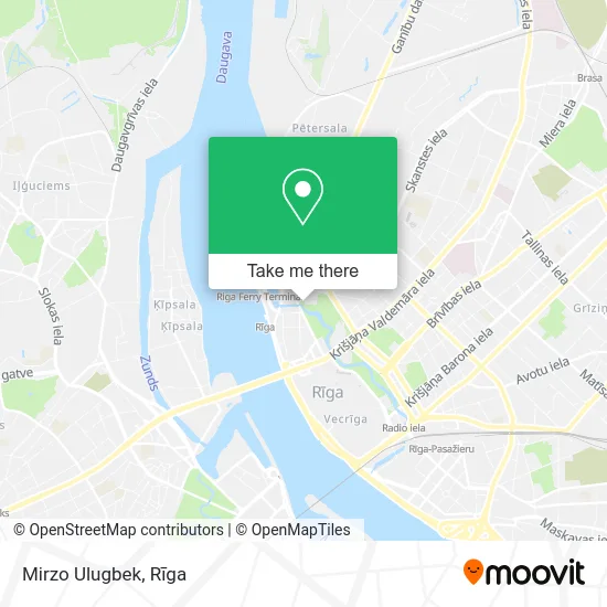 Карта Mirzo Ulugbek