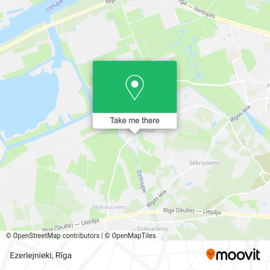 Карта Ezerlejnieki