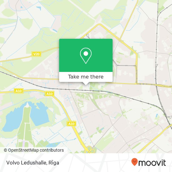 Volvo Ledushalle map