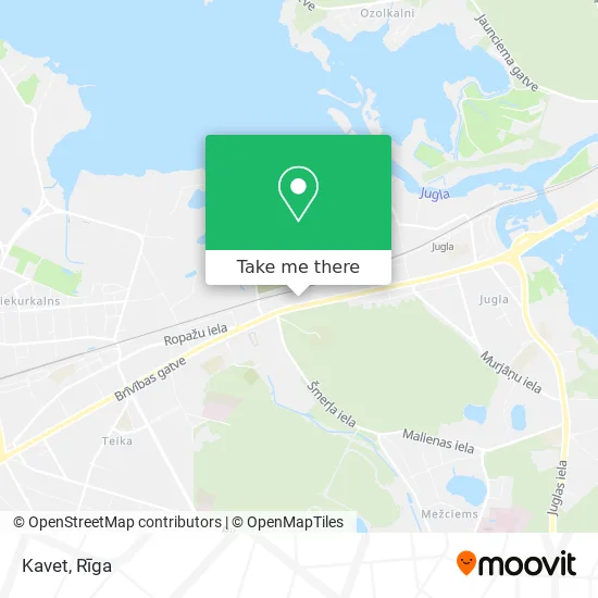Карта Kavet
