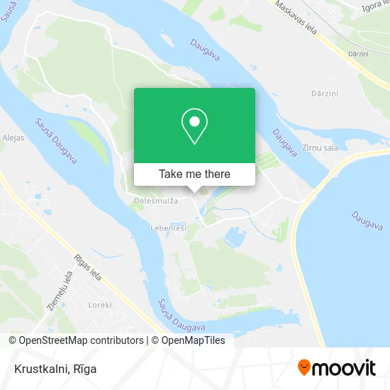 Карта Krustkalni