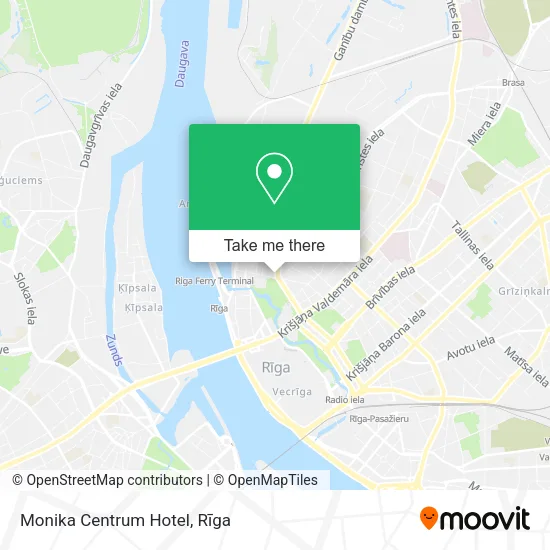 Карта Monika Centrum Hotel