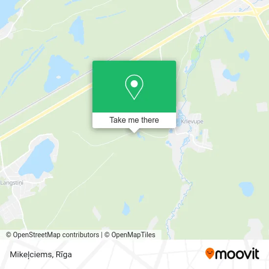 Карта Mikeļciems
