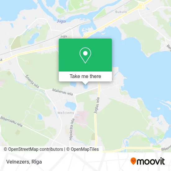 Карта Velnezers